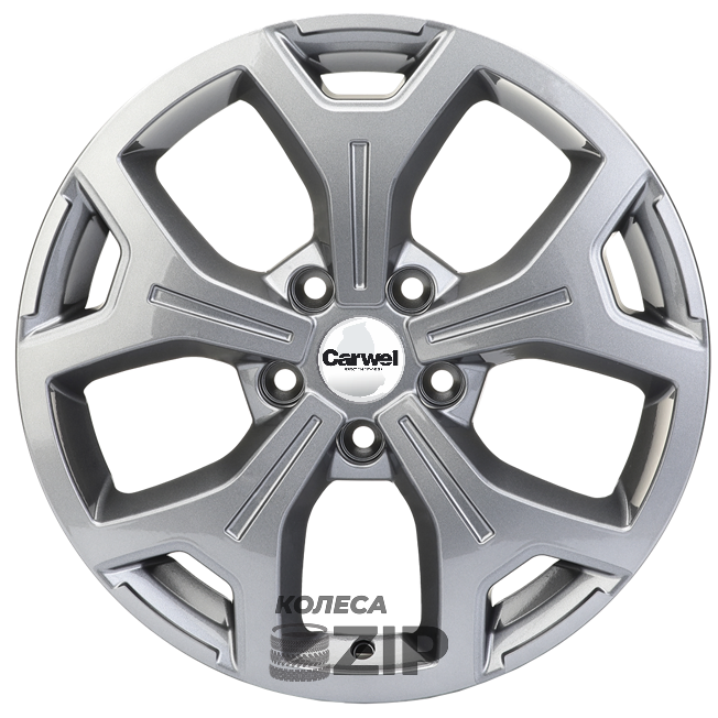 колесные диски Carwel Талкас 6.5x17 5*108 ET50 DIA63.3 SLT Литой