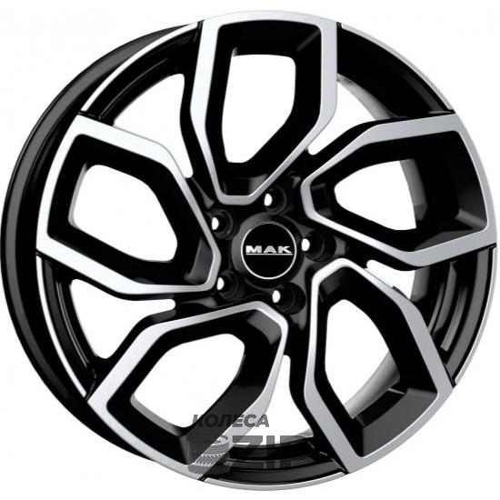 колесные диски MAK Apollo 7.5x18 5*108 ET45 DIA65.1 Black mirror Литой