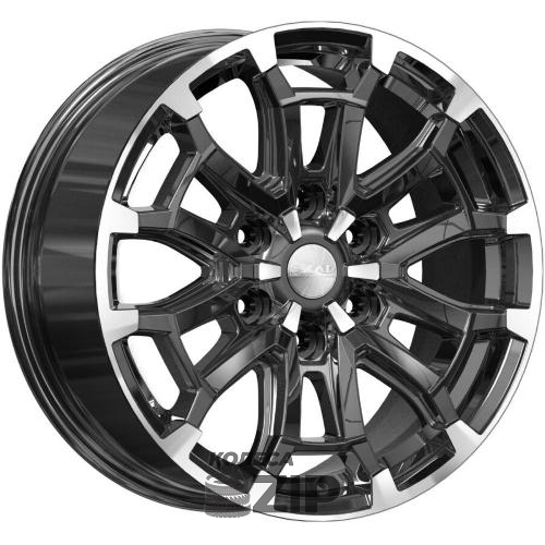 колесные диски Скад Авилис 8x18 6*139.7 ET36 DIA100.1 Алмаз Литой
