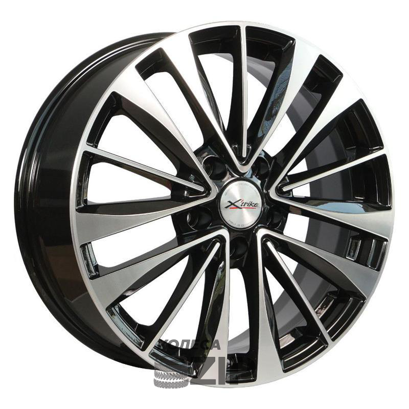колесные диски X'trike X-126 7x17 5*114.3 ET35 DIA67.1 BKFP Литой