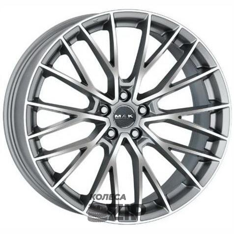 колесные диски MAK Speciale-D 9.5x20 5*112 ET22 DIA66.6 Graphite Mirror Face Литой