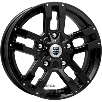 колесные диски K&K Штокман 6x16 5*139.7 ET40 DIA98 Алмаз черный Литой