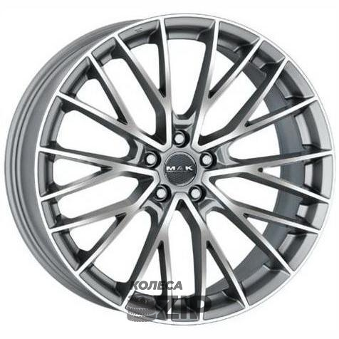 колесные диски MAK Speciale-D 9.5x20 5*108 ET45 DIA63.3 Graphite Mirror Face Литой