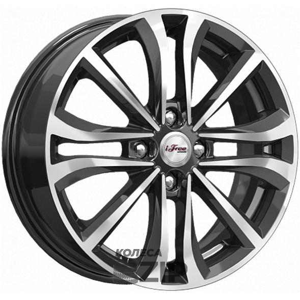 колесные диски iFree Панган 6x16 4*100 ET45 DIA60.1 Блэк Джек Литой