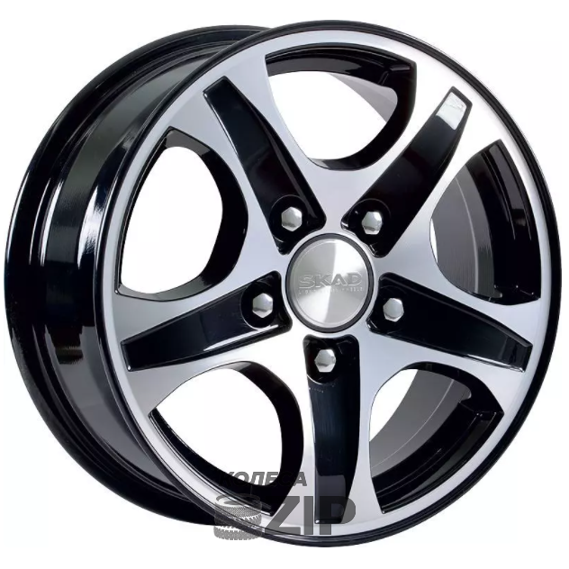 колесные диски Скад Калипсо 6.5x16 5*130 ET43 DIA84.1 Алмаз Литой