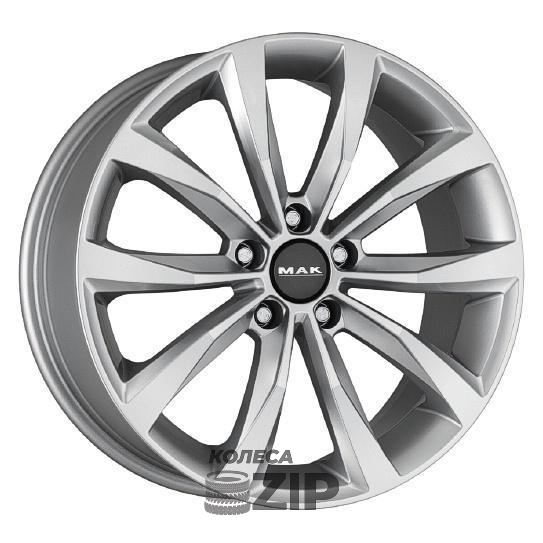 колесные диски MAK Wolf 7.5x18 5*112 ET51 DIA66.6 Silver Литой