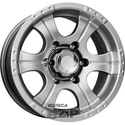 колесные диски K&K Байконур 7x15 5*139.7 ET20 DIA110.1 Блэк платинум Литой