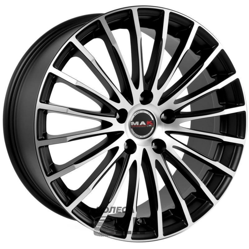 колесные диски MAK Fatale 8x18 5*112 ET30 DIA76.1 Ice Black Литой