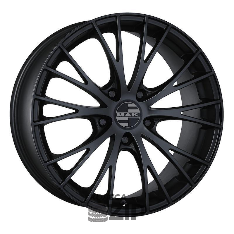 колесные диски MAK Rennen 8.5x19 5*130 ET48 DIA71.6 Matt Black Литой