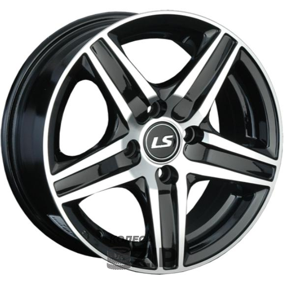 колесные диски LS 321 7x17 4*100 ET40 DIA60.1 BKF Литой