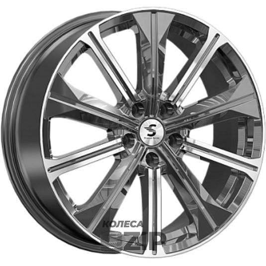 колесные диски K&K КР013 7x19 5*108 ET33 DIA60.1 Алмаз графит Литой