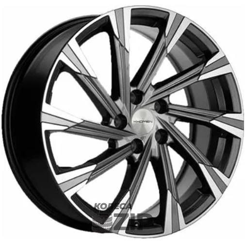 колесные диски Khomen KHW 1901 7.5x19 5*108 ET46 DIA63.3 Gray-FP Литой