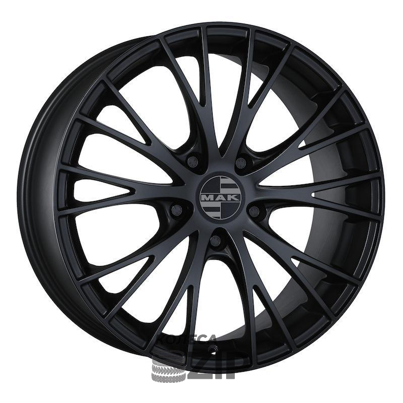 колесные диски MAK Rennen 9.5x19 5*130 ET45 DIA71.6 Matt Black Литой