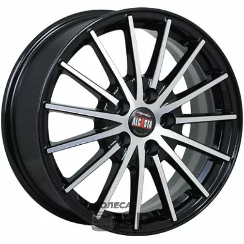 колесные диски Alcasta M60 7x17 5*114.3 ET35 DIA67.1 BKF Литой