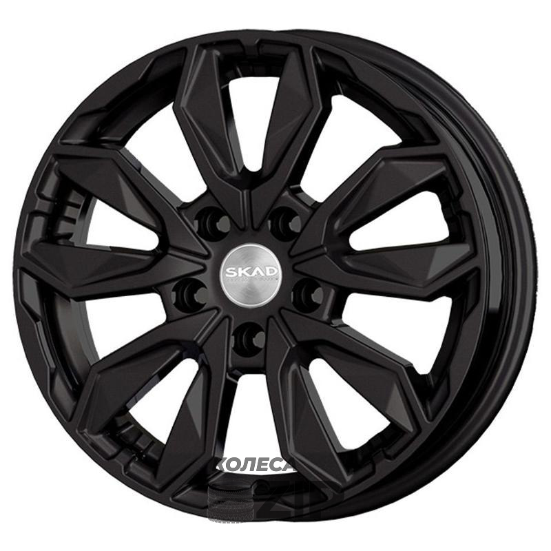 колесные диски Скад Сочи 6x16 4*100 ET50 DIA60.1 Черный бархат Литой