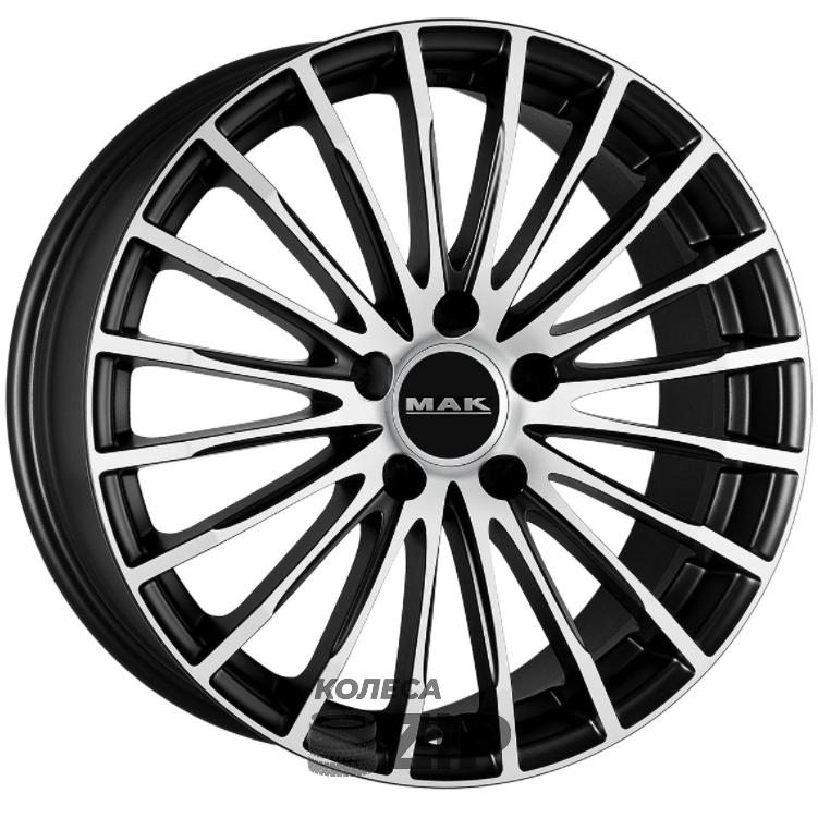 колесные диски MAK Starlight 8.5x19 5*112 ET35 DIA66.6 Ice Black Литой