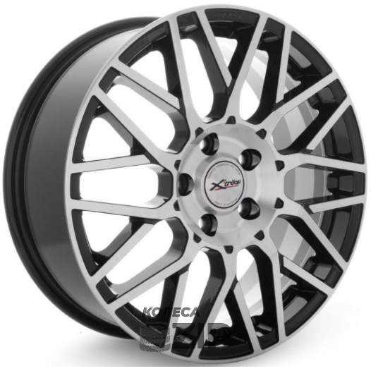 колесные диски X'trike X-131 7x17 5*114.3 ET40 DIA64.1 BKFP Литой