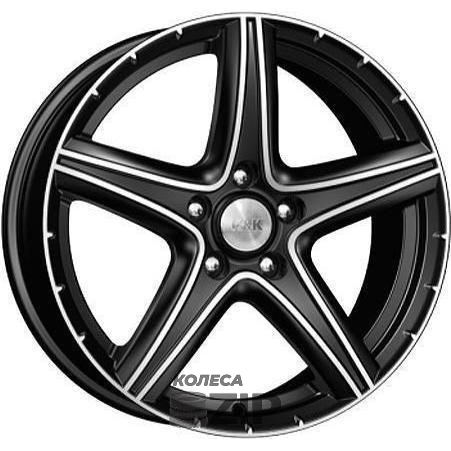колесные диски K&K Барракуда 7.5x17 5*110 ET41 DIA65.1 Алмаз черный Литой