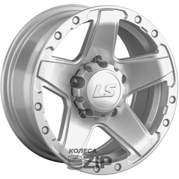 колесные диски LS 1284 8x16 5*150 ET2 DIA110.1 Silver Литой