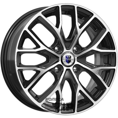 колесные диски K&K Лилиом 6x16 4*108 ET37 DIA63.3 Алмаз черный Литой