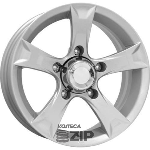 колесные диски K&K Триал 6.5x15 5*139.7 ET30 DIA98.1 Сильвер Литой