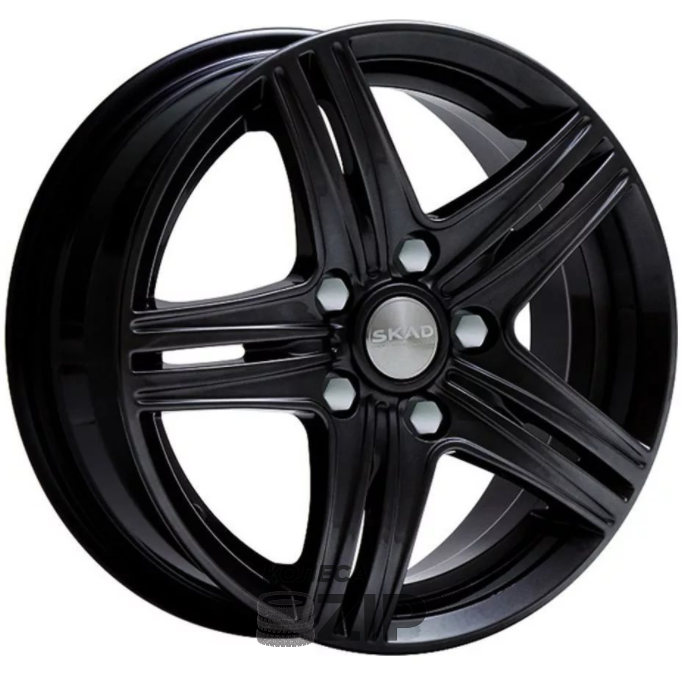 колесные диски Скад Сити 6x15 4*100 ET45 DIA67.1 Черный матовый Литой