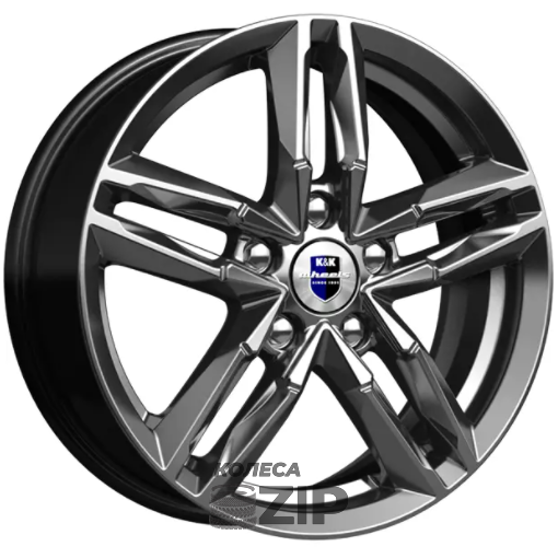 колесные диски K&K Sayan 6x16 5*108 ET45 DIA67.1 Дарк платинум Литой