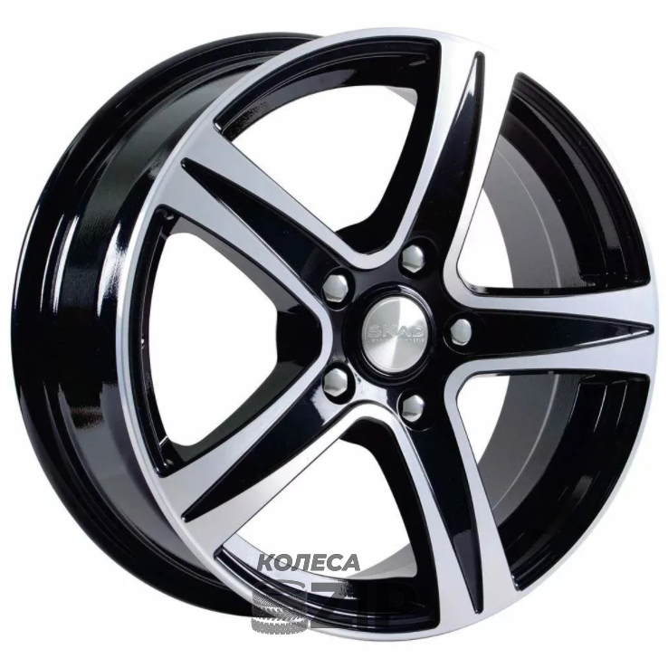 колесные диски Скад Сакура 6.5x15 5*100 ET35 DIA57.1 Алмаз Литой
