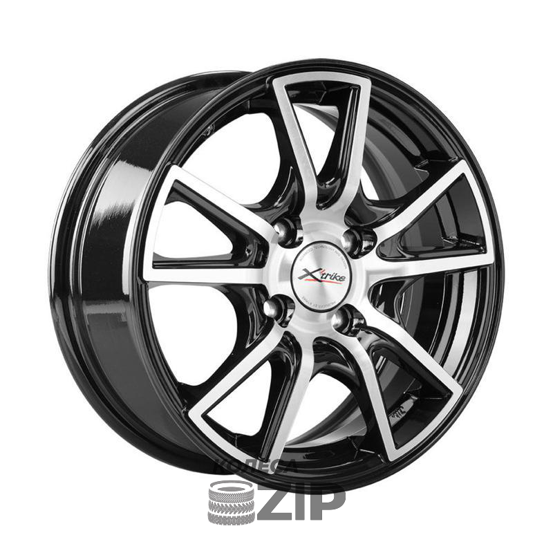 колесные диски X'trike X-104 6x14 4*98 ET38 DIA58.6 BKFP Литой