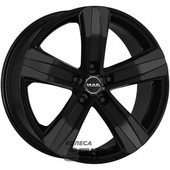 колесные диски MAK Stone 5 3 6.5x15 5*160 ET52 DIA65.1 Gloss Black Литой