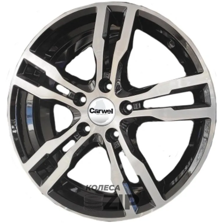 колесные диски Carwel Аврас 7x17 5*114.3 ET45 DIA66.1 AB Литой