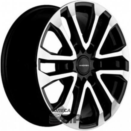 колесные диски Khomen KHW 1805 7.5x18 6*139.7 ET38 DIA67.1 Black-FP Литой