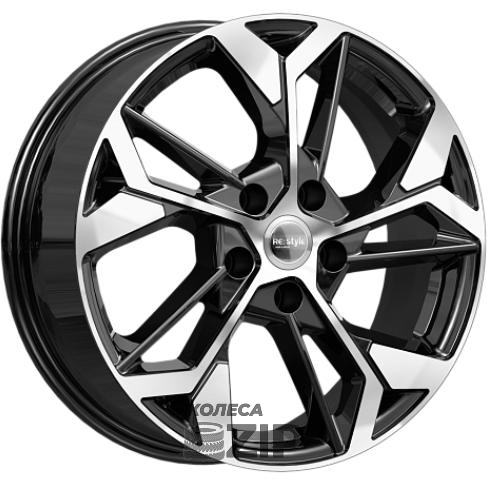 колесные диски K&K КС1062 6.5x17 5*114.3 ET37 DIA66.6 Алмаз черный Литой