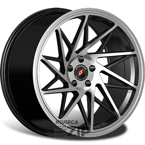 колесные диски Inforged IFG35 8.5x19 5*112 ET32 DIA66.6 Black Machined Литой