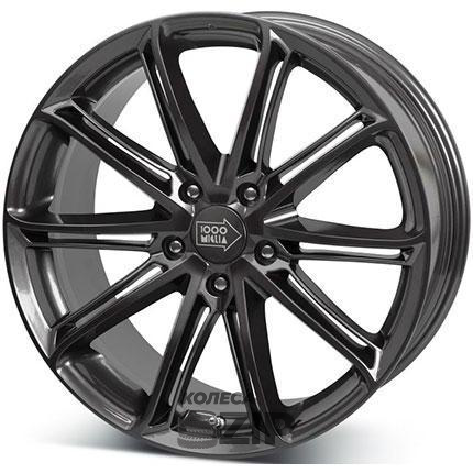 колесные диски 1000 Miglia MM1007 8.5x19 5*112 ET45 DIA66.6 Dark Anthracite High Gloss Литой