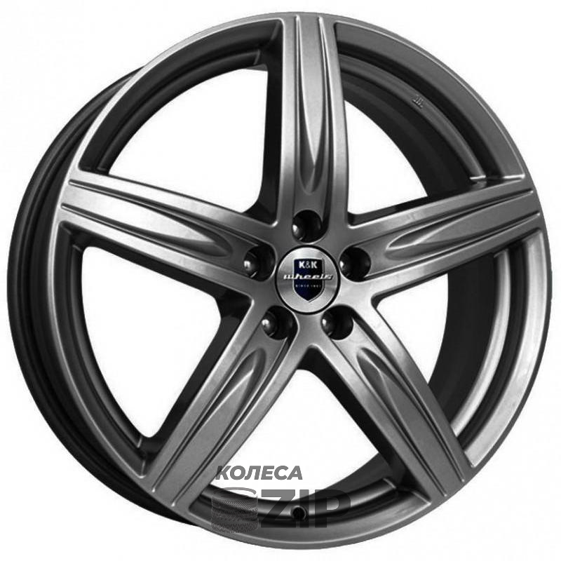 колесные диски K&K Андорра 7x17 5*110 ET51 DIA67.1 Дарк платинум Литой
