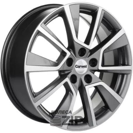 колесные диски Carwel Чаны 7x18 5*114.3 ET47 DIA66.6 AGR Литой
