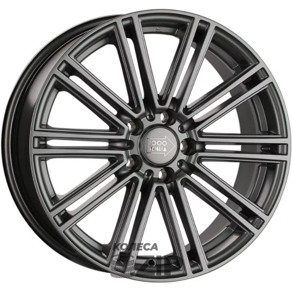 колесные диски 1000 Miglia MM1005 7.5x17 5*114.3 ET40 DIA67.1 Matt Anthracite Литой