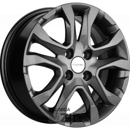 колесные диски Khomen KHW 1503 6x15 4*100 ET40 DIA60.1 Gray Литой