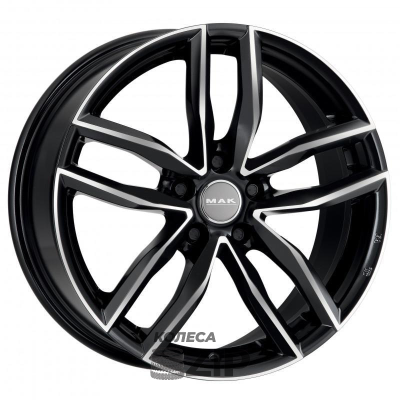 колесные диски MAK Sarthe 8.5x19 5*112 ET32 DIA66.6 Black mirror Литой