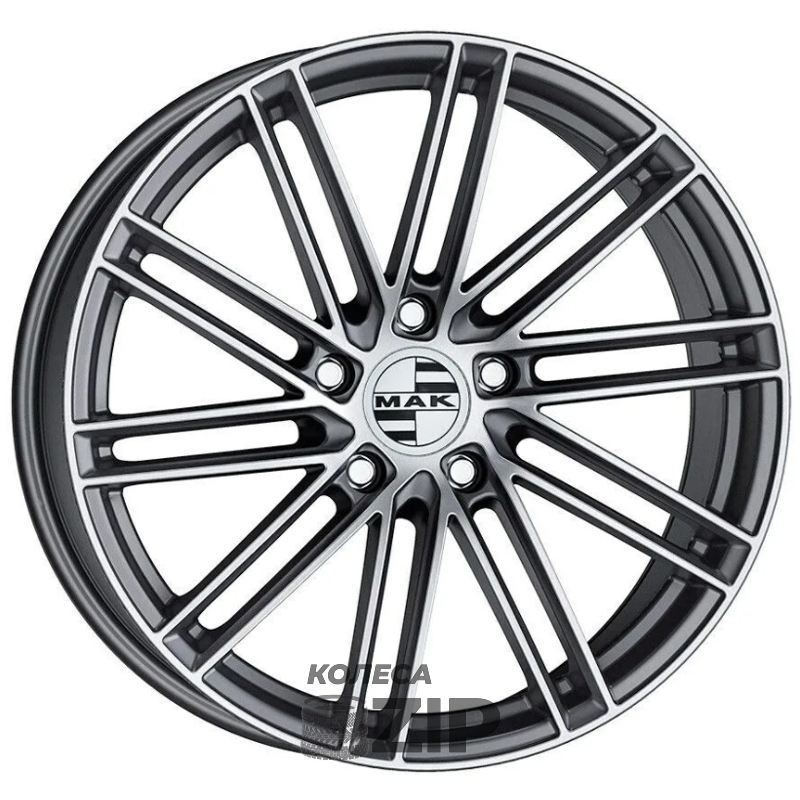 колесные диски MAK Leipzig-D 10.5x20 5*130 ET64 DIA71.6 Gunmetal Mirror Face Литой
