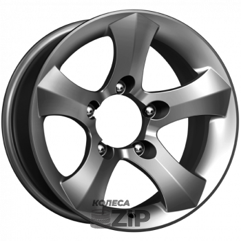 колесные диски K&K Айсберг 8x16 5*139.7 ET-10 DIA110.1 Дарк платинум Литой