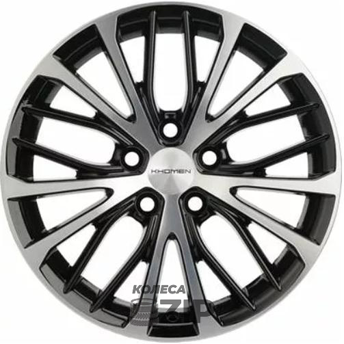 колесные диски Khomen KNW 1705 7x17 5*114.3 ET45 DIA60.1 BKF Литой