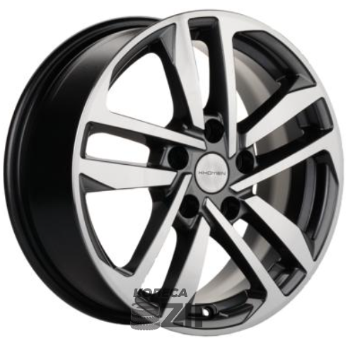 колесные диски Khomen KNW 1612 6.5x16 5*108 ET50 DIA63.3 Gray-FP Литой