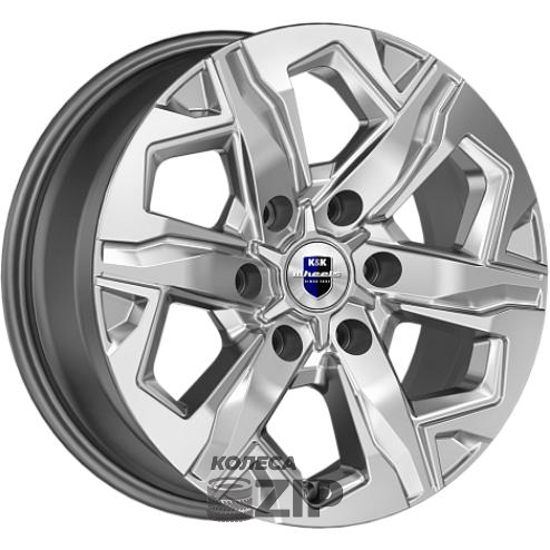 колесные диски K&K Тейт 7.5x17 6*139.7 ET38 DIA67.1 Дарк платинум Литой