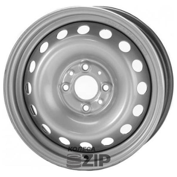 колесные диски Magnetto 14000 5.5x14 4*100 ET43 DIA60.1 Silver Штампованный