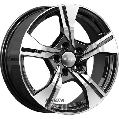 колесные диски K&K КС1053 6.5x16 5*110 ET43 DIA63.3 Алмаз черный Литой