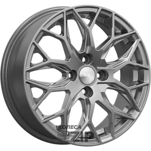 колесные диски Скад Фабиан 6x16 4*100 ET45 DIA60.1 Графит Литой