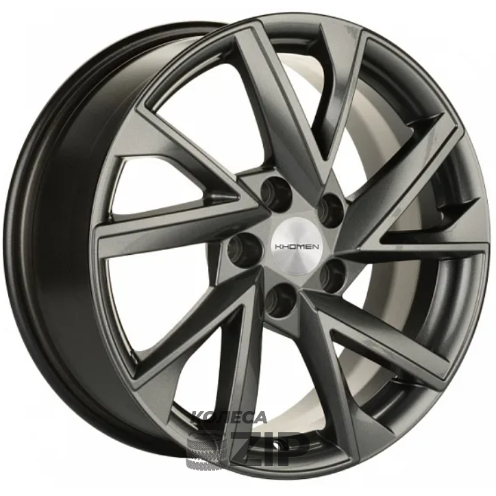 колесные диски Khomen KNW 1714 7x17 5*112 ET40 DIA57.1 Gray Литой