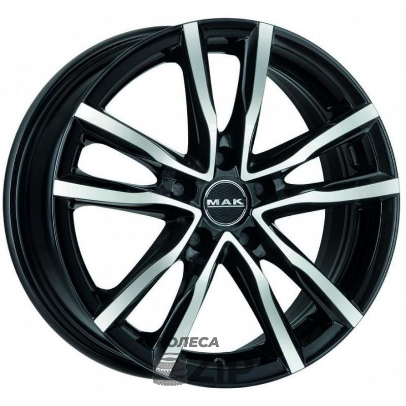 колесные диски MAK Milano 8x18 5*108 ET45 DIA72.3 Black mirror Литой